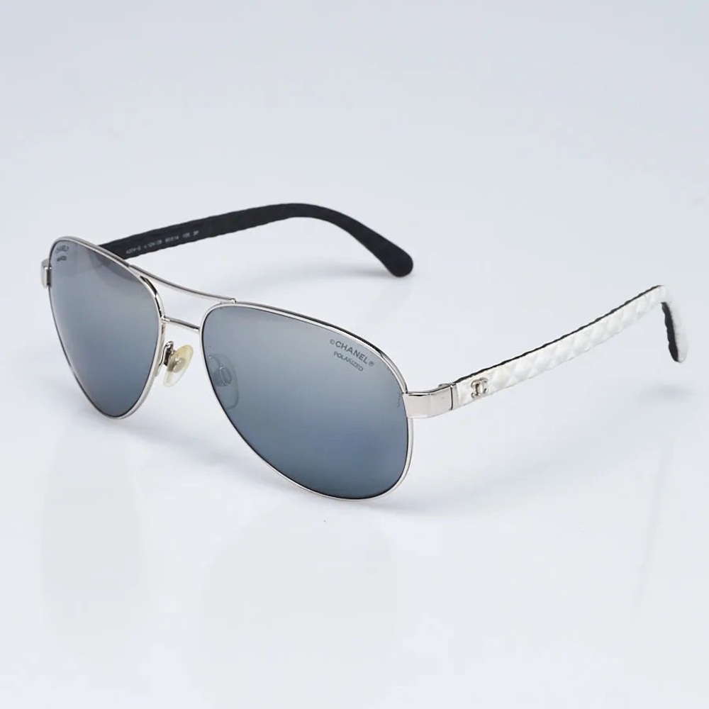 Chanel Pilot Summer Polarized Aviator Sunglasses 4204-Q